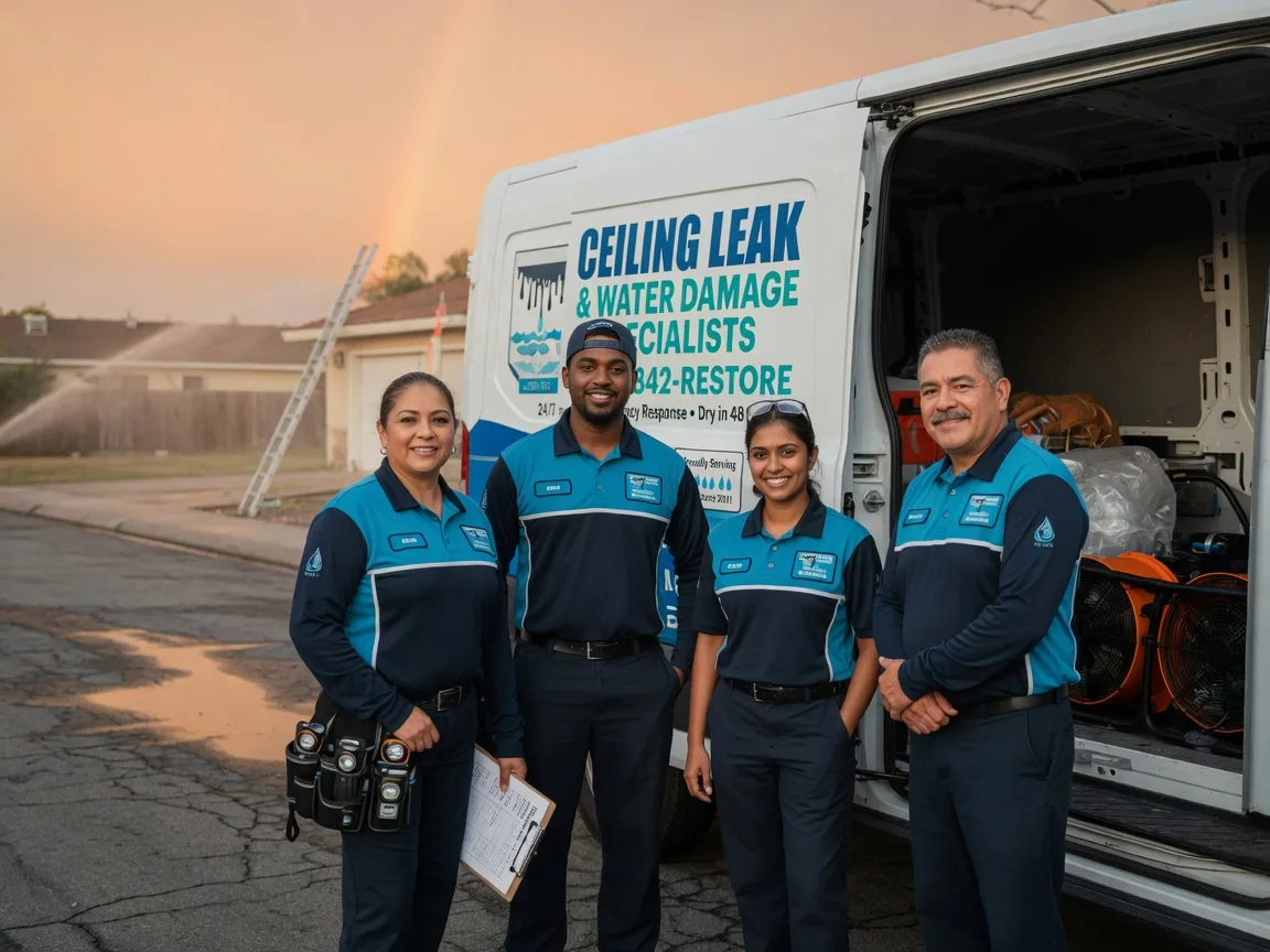 Ceiling Leak Cleanup company in Roseville, MI