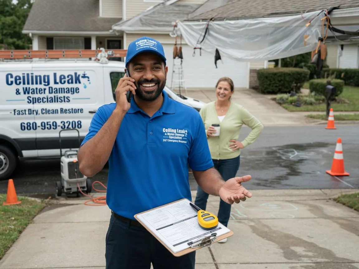 Ceiling Leak Cleanup Roseville, MI FAQs